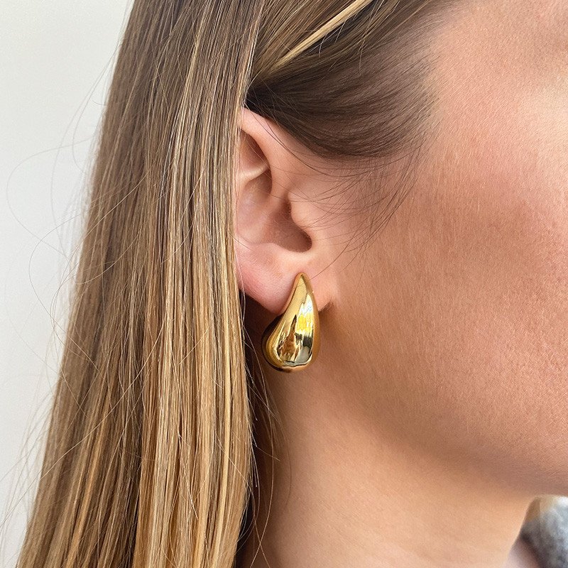 Boucles Goutte Dorée