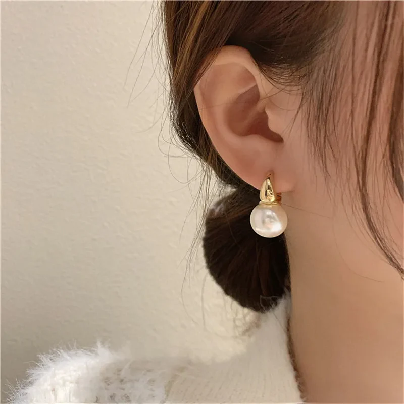 Boucles Perle Nacrée